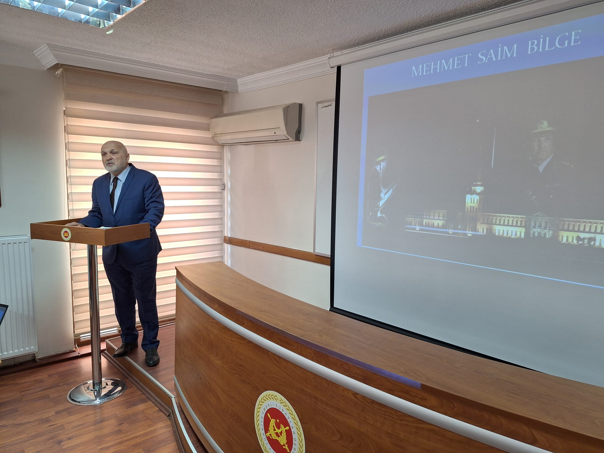 E.  P.  Alb. Mehmet Saim BİLGE tarafından  “Karikatür Söyleşisi” konulu bir konferans verilmiştir.