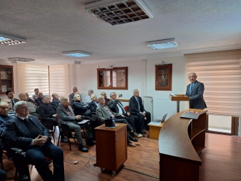 E. Komd. P.  Alb. Mithat IŞIK tarafından  “Kıbrıs Harekatı Öncesi Ada'da Durum” konulu bir konferans verilmiştir.