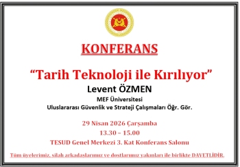 Konferans Duyurusu / 29 Nisan 2026